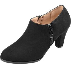 Journee Collection Women's Sanzi Side Zip Dress Shooties